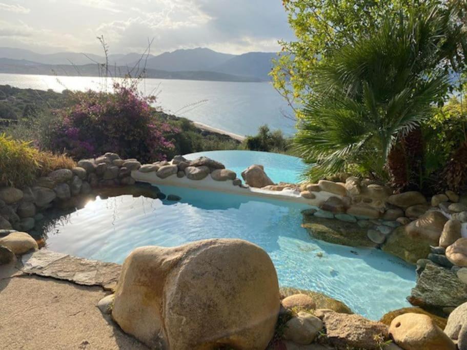 Villas Valinco San Martinu Corse Du Sud - Vue Et Proche Mer - Piscines-7 Chambres Olmeto  Exterior photo